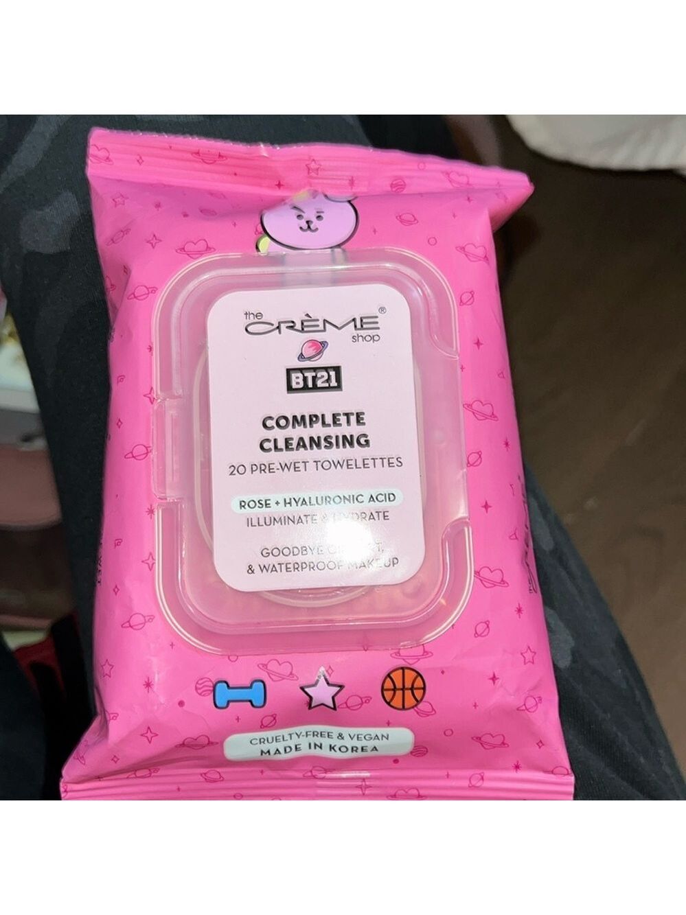 The Creme Shop Makeup wipes